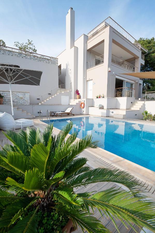 Villa Kalavria Luxury Suites, Afroditi With Magnificent Sea View And Private Swimming Pool.
