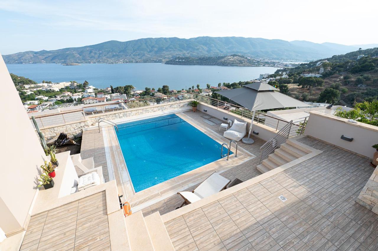 Kalavria Luxury Suites, Afroditi With Magnificent Sea View And Private Swimming Pool. Villa