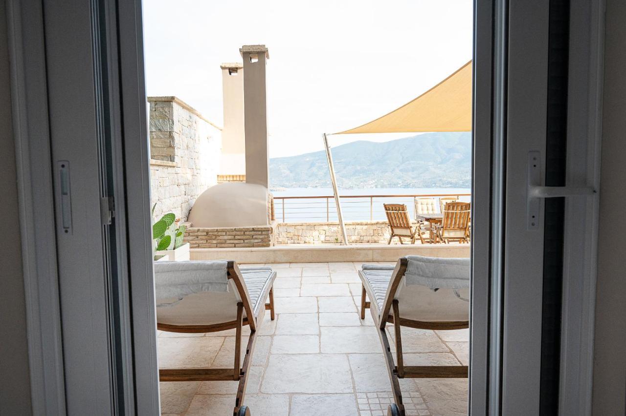 Villa Kalavria Luxury Suites, Afroditi With Magnificent Sea View And Private Swimming Pool.